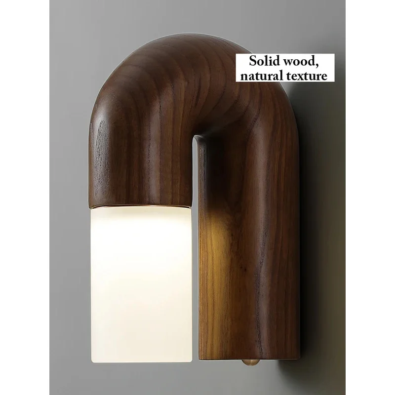 Vintage Solid Ash Wood Acrylic LED Wall Lamps Living Room Bedroom Aisle Porch Retro Bedside Wall Sconces Indoor Decor Lighting
Vintage Solid Ash Wood Acrylic LED Wall Lamps Living Room Bedroom Aisle Porch Retro Bedside Wall Sconces Indoor Decor Lighting
