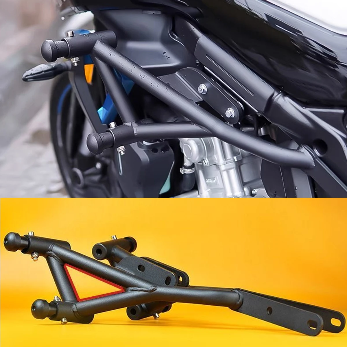 675SR Bumper spring head competitive bumper anti fall bumper modified body protection strip Fit For CFMOTO 675NK 675SR-R 675 NK
675SR Bumper spring head competitive bumper anti fall bumper modified body protection strip Fit For CFMOTO 675NK 675SR-R 675 NK