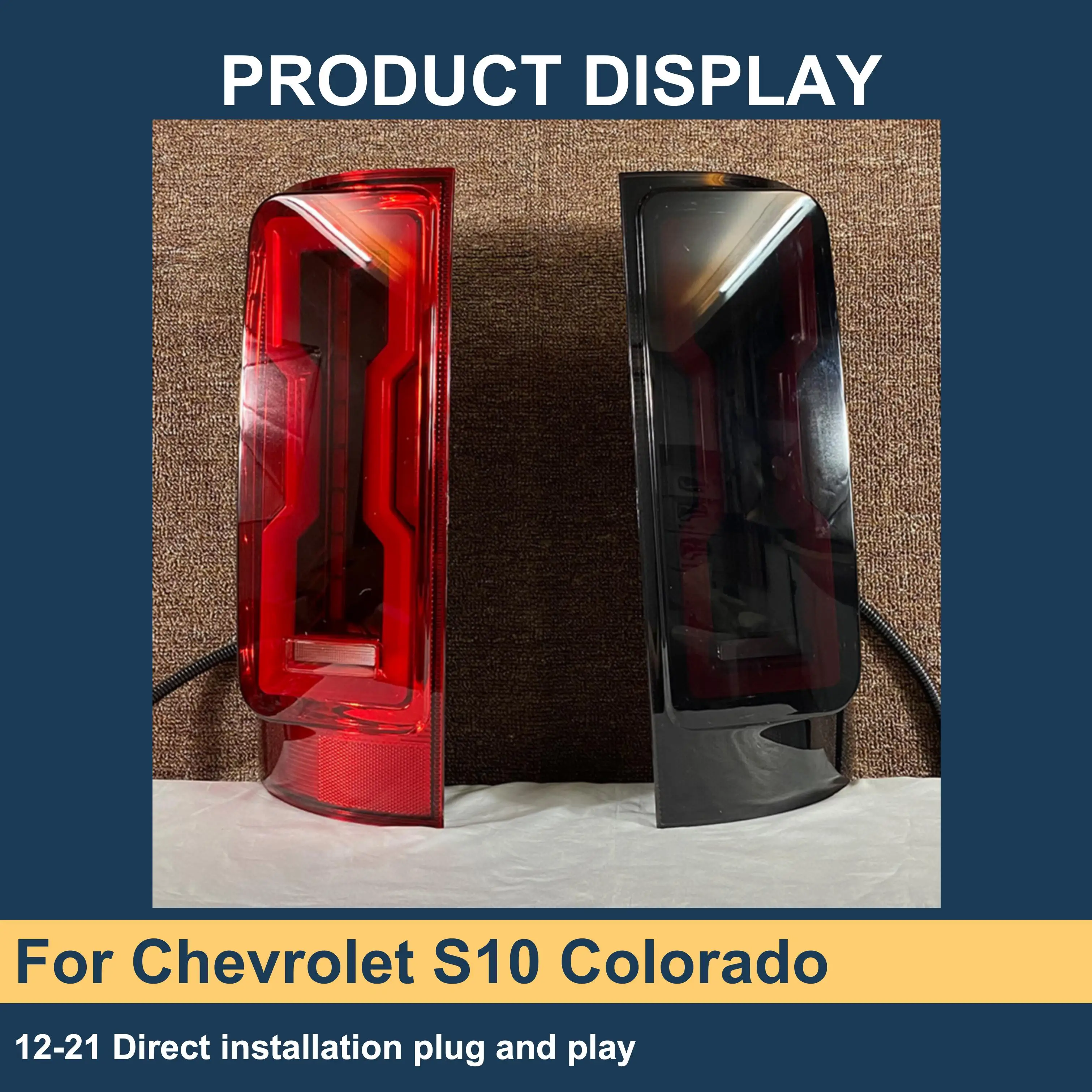 J ONE Vehicle Parts Tail Lights For Chevrolet S10 Colorado 2012-2021 For Chevrolet S10 Tail Lights Plug And Play
J ONE Vehicle Parts Tail Lights For Chevrolet S10 Colorado 2012-2021 For Chevrolet S10 Tail Lights Plug And Play