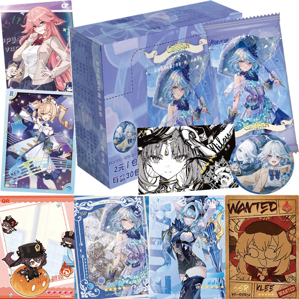 Genshin Impact Collection Cards Trendy Adventure 3D Action ACG Beautiful and Charming Character SR UR SP Creative Cards Gifts
Genshin Impact Collection Cards Trendy Adventure 3D Action ACG Beautiful and Charming Character SR UR SP Creative Cards Gifts
