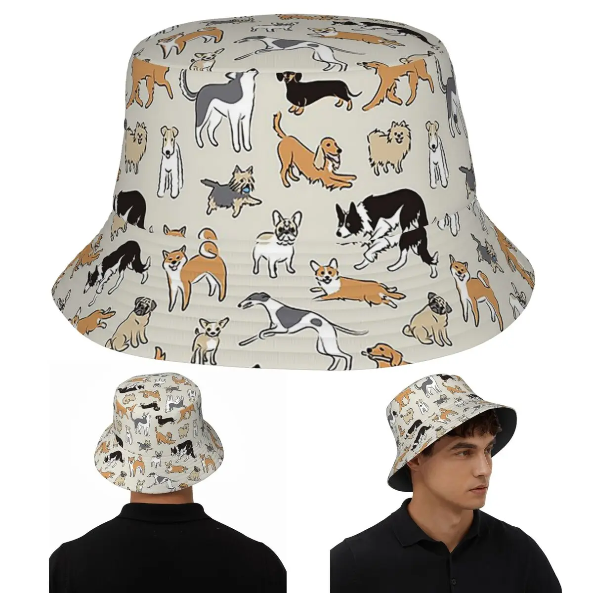 Border Collie Bucket Hats Panama For Kids Bob Fisherman Hats For Summer Fishing Caps Unisex
Border Collie Bucket Hats Panama For Kids Bob Fisherman Hats For Summer Fishing Caps Unisex