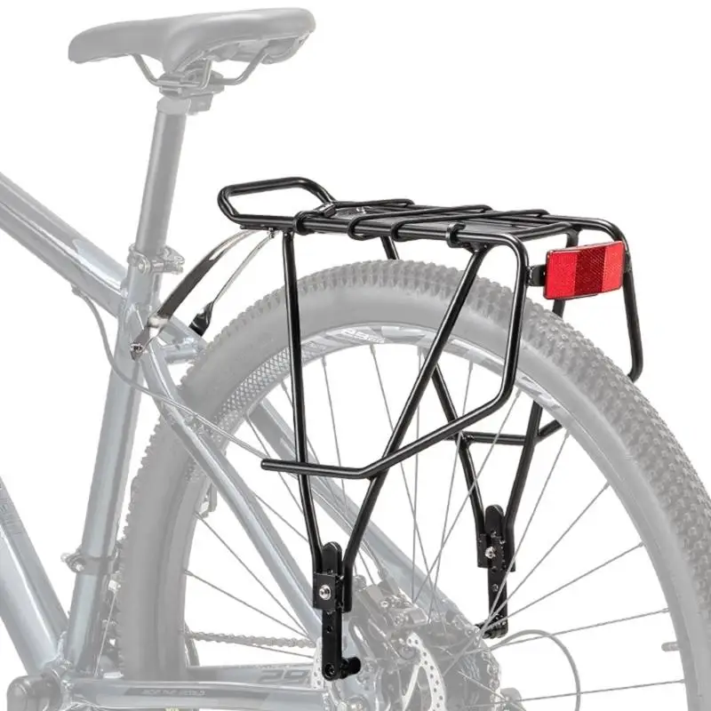 Practical Bike Cargo Rack Aluminum Alloy Design 27kg Weight Limit for Bike
Practical Bike Cargo Rack Aluminum Alloy Design 27kg Weight Limit for Bike