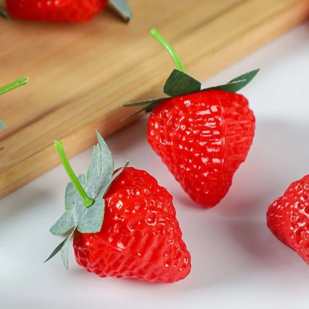 10Pcs Realistic Artificial Strawberry Fruit Ornament Handicrafts Simulation Strawberry Decorative Fake Fruits Kitchen Cabinet
10Pcs Realistic Artificial Strawberry Fruit Ornament Handicrafts Simulation Strawberry Decorative Fake Fruits Kitchen Cabinet