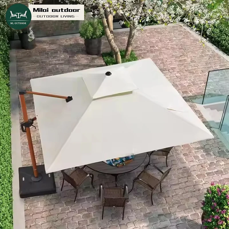 Teak Outdoor Windproof Sunshade Umbrella Villa Garden Sunshade Umbrella With Base Hotel Courtyard Park Beach Umbrella
Teak Outdoor Windproof Sunshade Umbrella Villa Garden Sunshade Umbrella With Base Hotel Courtyard Park Beach Umbrella