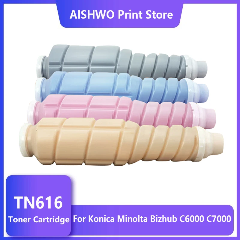 TN616 TN-616 Compatible Toner Cartridge For Konica Minolta TN 616 Color Laser 6000 7000 Copier
TN616 TN-616 Compatible Toner Cartridge For Konica Minolta TN 616 Color Laser 6000 7000 Copier