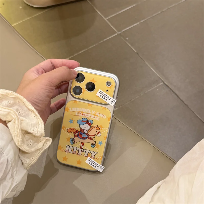 Korean Ins Hello Kitty Cowboy Print Case For iPhone 17 16 15 Pro Max Cute Yellow Star Shockproof Cover For Girls funda iphone
Korean Ins Hello Kitty Cowboy Print Case For iPhone 17 16 15 Pro Max Cute Yellow Star Shockproof Cover For Girls funda iphone