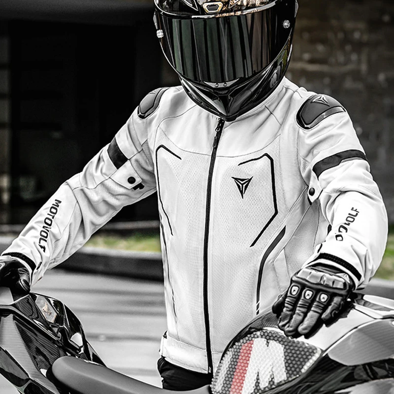 Men Motorcycle Jacket Summer Breathable Mesh Motorcycle Riding Jacket Windproof Anti Drop Motorbike Jacket Summer
Men Motorcycle Jacket Summer Breathable Mesh Motorcycle Riding Jacket Windproof Anti Drop Motorbike Jacket Summer