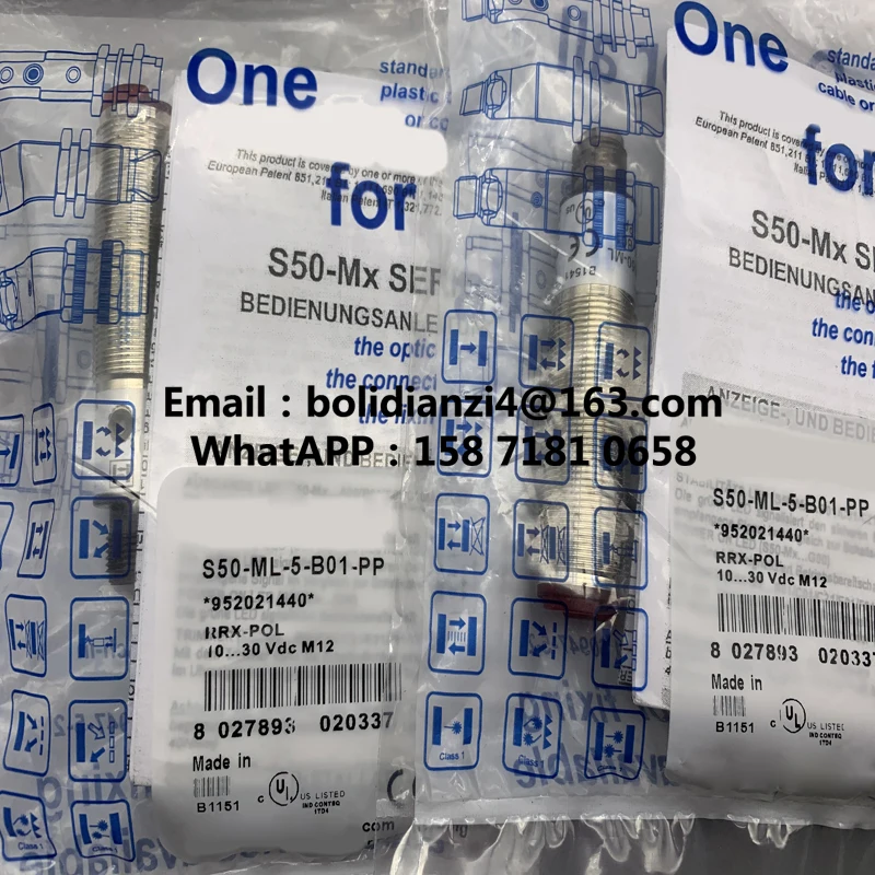 Fast delivery sensor S50-ML-5-B01-PP S50-ML-5-B01-NN S50-MA-5-C01-PP S50-MA-5-C01-NN In stock
Fast delivery sensor S50-ML-5-B01-PP S50-ML-5-B01-NN S50-MA-5-C01-PP S50-MA-5-C01-NN In stock