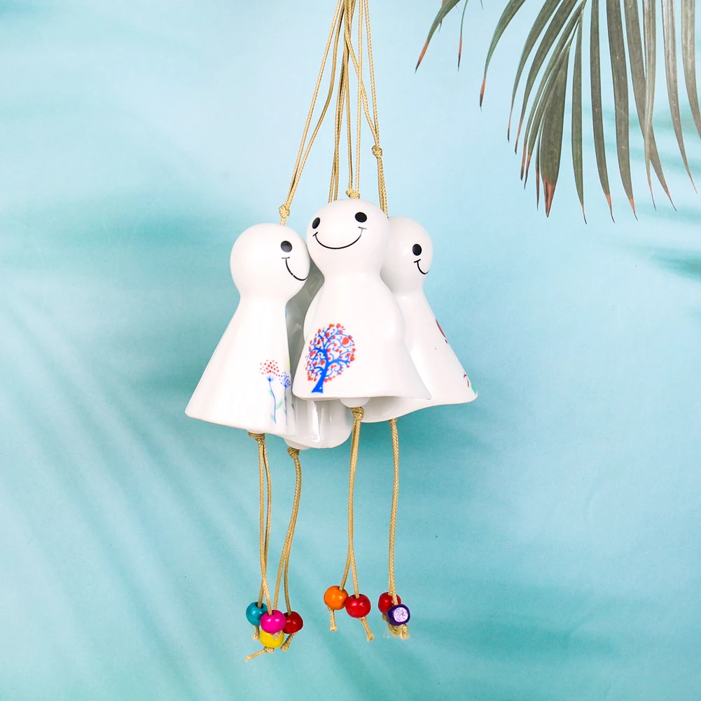 Japanese Style Ceramic Wind Chimes Sunny Day Doll Car Ornaments Happiness Good Luck Dormitory Coffee Shop Entrance Decoration
Japanese Style Ceramic Wind Chimes Sunny Day Doll Car Ornaments Happiness Good Luck Dormitory Coffee Shop Entrance Decoration