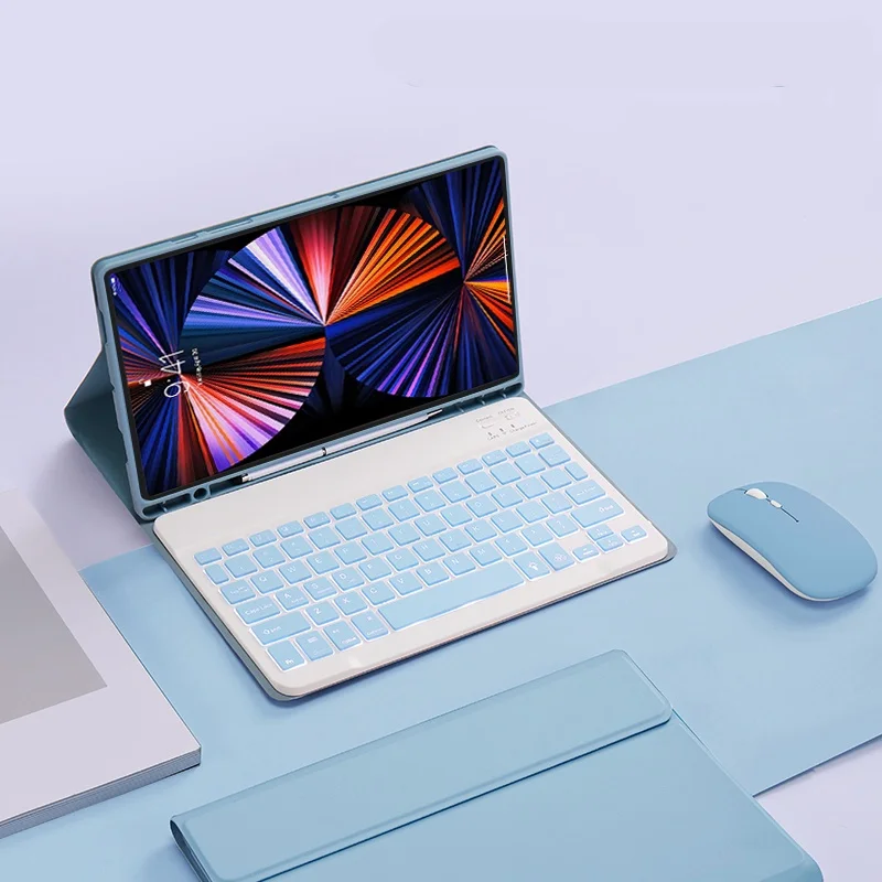 Stand Pu leather Keyboard Case for IPad 9th 8th 7th Generation 10.2 Air 3 2019 Pro 10 5 2017 Cover Touchpad Backlit Keyboard
Stand Pu leather Keyboard Case for IPad 9th 8th 7th Generation 10.2 Air 3 2019 Pro 10 5 2017 Cover Touchpad Backlit Keyboard