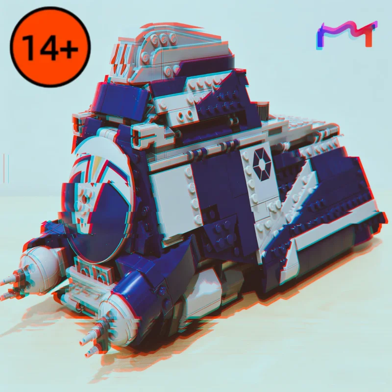 976pcs MOC-75435 Space Separatist Building Blocks MTT Modification Military SpaceShip Model Bricks Toys Party Birthday Gift
976pcs MOC-75435 Space Separatist Building Blocks MTT Modification Military SpaceShip Model Bricks Toys Party Birthday Gift