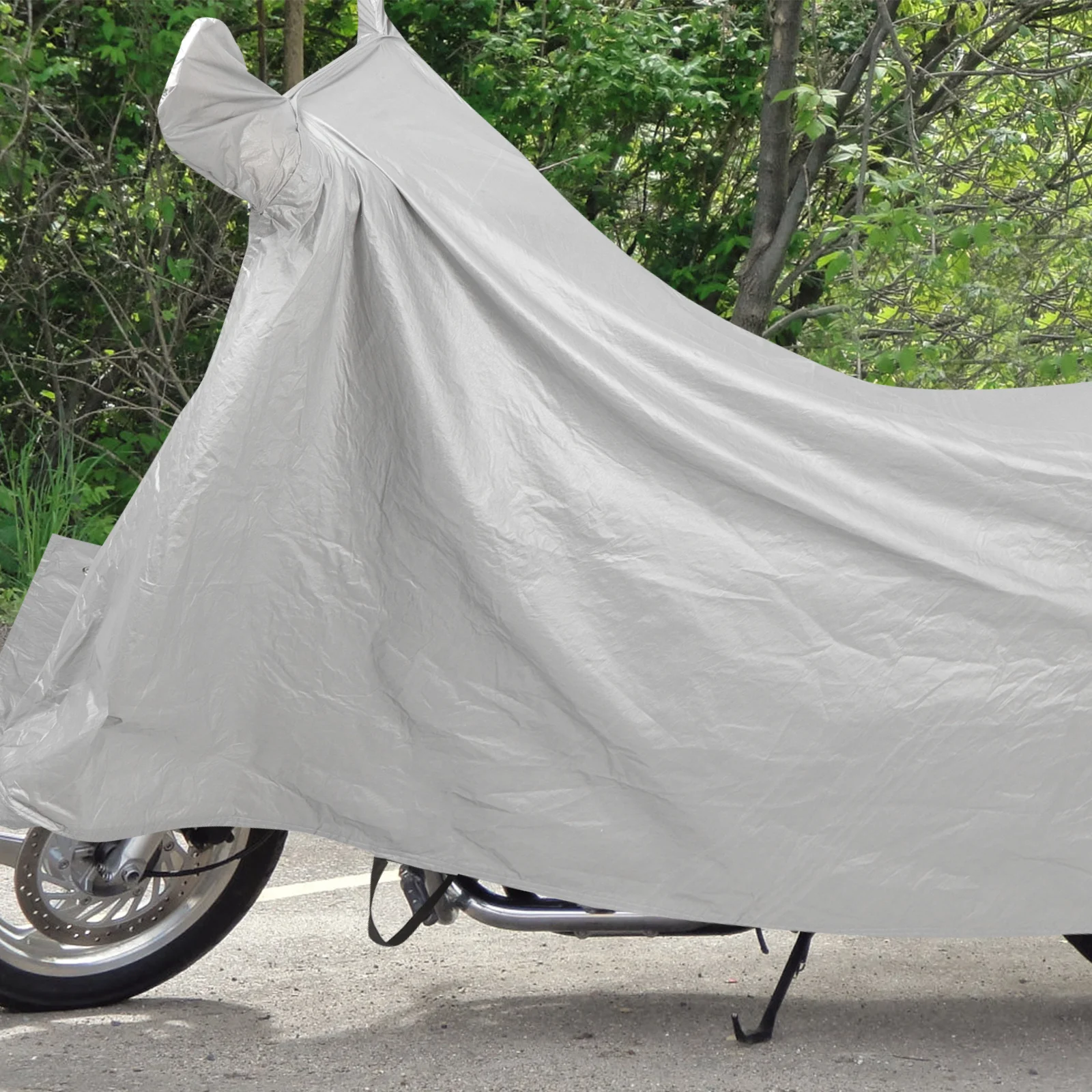 Universal Motorcycle Cover Heavy Duty Sun and Rain Shield Protective Bike Cover for Outdoor Storage All Weather Riding
Universal Motorcycle Cover Heavy Duty Sun and Rain Shield Protective Bike Cover for Outdoor Storage All Weather Riding