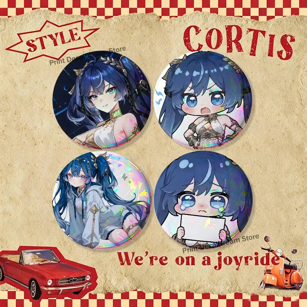 W-Wuthering Waves l-Iuno Brooches for Backpack Accessories 25,32,44,58,75mm Round Enamel Pins 4-piece set Cartoon Anime Badge
W-Wuthering Waves l-Iuno Brooches for Backpack Accessories 25,32,44,58,75mm Round Enamel Pins 4-piece set Cartoon Anime Badge