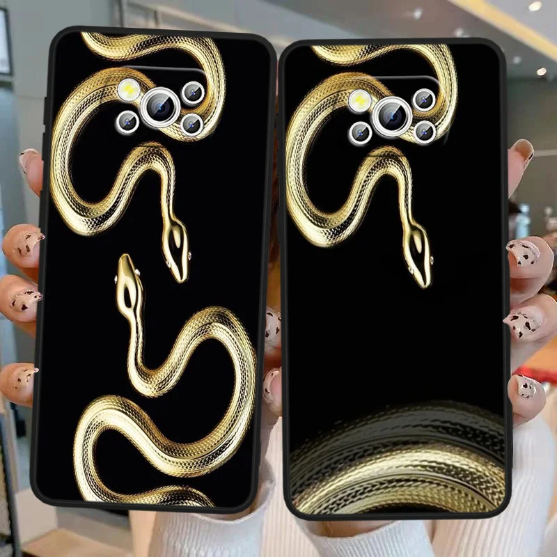 Fashion Gold Snake Print Hot For Xiaomi POCO F7 F5 X5 X5 X4 X3 NFC X3 X2 M3 Pro M4 Pro C65 M6 Pro Black Phone Case Funda Cover
Fashion Gold Snake Print Hot For Xiaomi POCO F7 F5 X5 X5 X4 X3 NFC X3 X2 M3 Pro M4 Pro C65 M6 Pro Black Phone Case Funda Cover