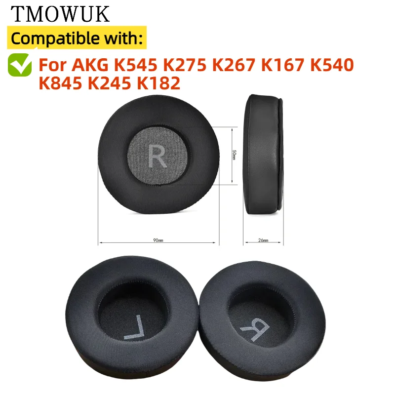Replacement Earpads Foam Ear Pads for AKG K545 K275 K267 K167 K540 K845 K245 K182 Headphones Earmuff/Earphone Sleeve Headset
Replacement Earpads Foam Ear Pads for AKG K545 K275 K267 K167 K540 K845 K245 K182 Headphones Earmuff/Earphone Sleeve Headset