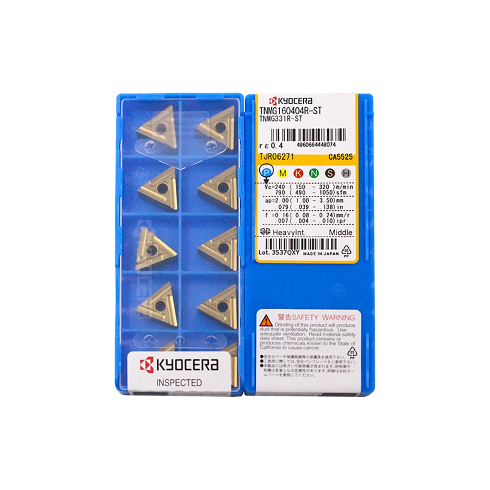 Original TNMG 331R-ST 160404R-ST 332R-ST 160408R-ST CA5525 CA6525 PR1125 60° Triangle Negative Insert with Hole
Original TNMG 331R-ST 160404R-ST 332R-ST 160408R-ST CA5525 CA6525 PR1125 60° Triangle Negative Insert with Hole