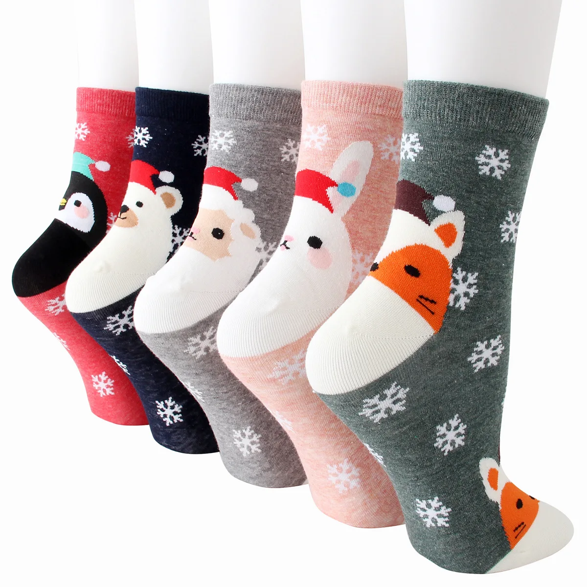 New Year Christmas Short Socks for Men and Women, Christmas Cartoon Cute Pattern Cotton Autumn and Winter Short Socks.
New Year Christmas Short Socks for Men and Women, Christmas Cartoon Cute Pattern Cotton Autumn and Winter Short Socks.
