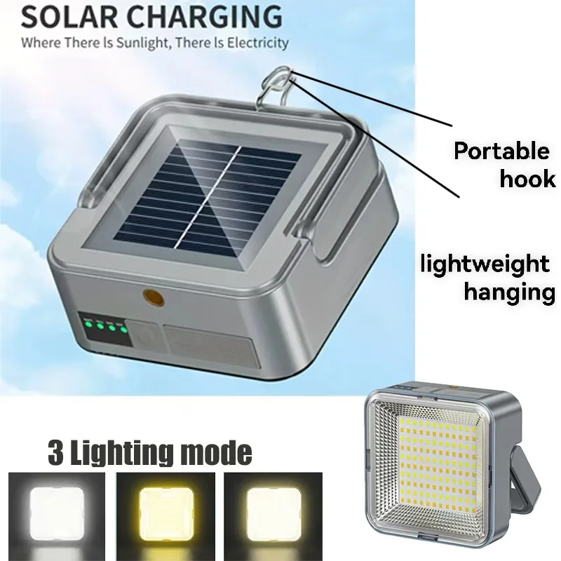Outdoor Warm White Dual-Light High-Bright Camping Light: Magnetic Solar Work Light with Power Display & Hanging Hook
Outdoor Warm White Dual-Light High-Bright Camping Light: Magnetic Solar Work Light with Power Display & Hanging Hook