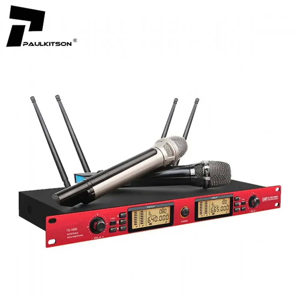 MK1000 UHF Wireless Microphone System High End Professional 2 Handheld Mic Wireless Microphone
MK1000 UHF Wireless Microphone System High End Professional 2 Handheld Mic Wireless Microphone