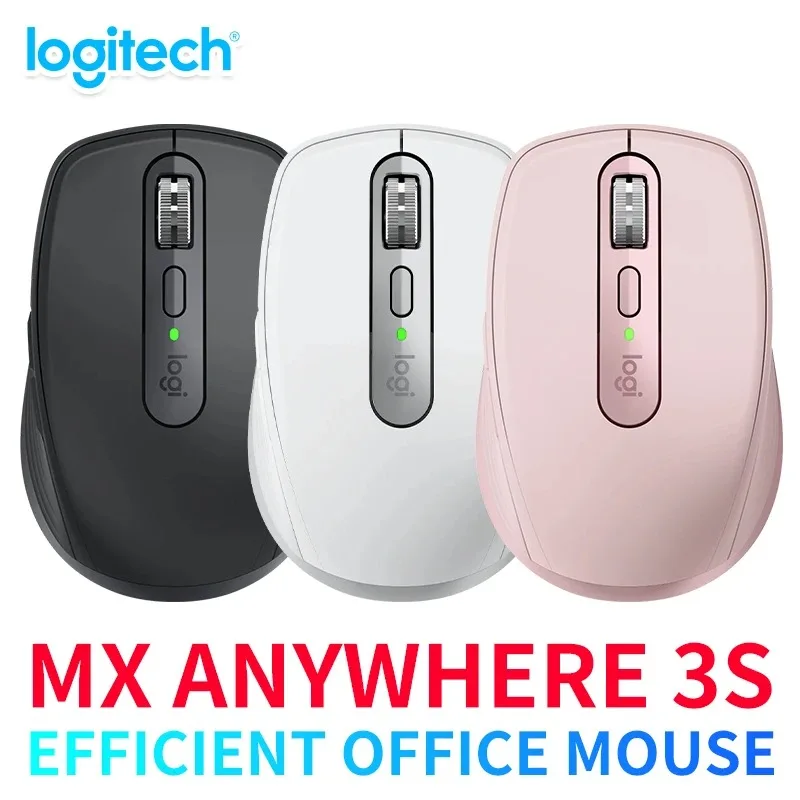 Беспроводная мышь Logitech MX Anywhere 3S – премиальное исполнение, сенсор 8000 DPI, настройки Logitech, эргономичная рукоятка для дома, нескользящая
Беспроводная мышь Logitech MX Anywhere 3S – премиальное исполнение, сенсор 8000 DPI, настройки Logitech, эргономичная рукоятка для дома, нескользящая