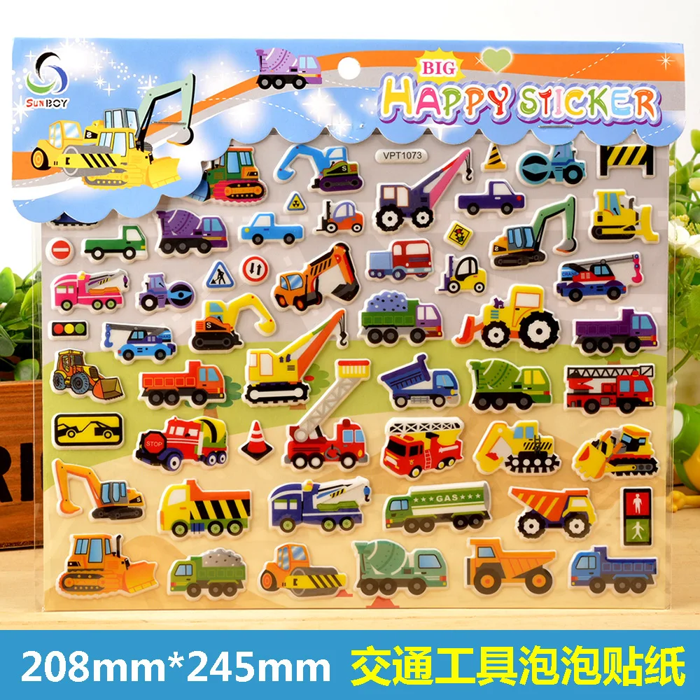 Healthy Harmless Children's Cartoon Cute Toy Vehicle Car Three-dimensional Foam Manual DIY Creative Sticker Boy Girl Small Gift
Healthy Harmless Children's Cartoon Cute Toy Vehicle Car Three-dimensional Foam Manual DIY Creative Sticker Boy Girl Small Gift