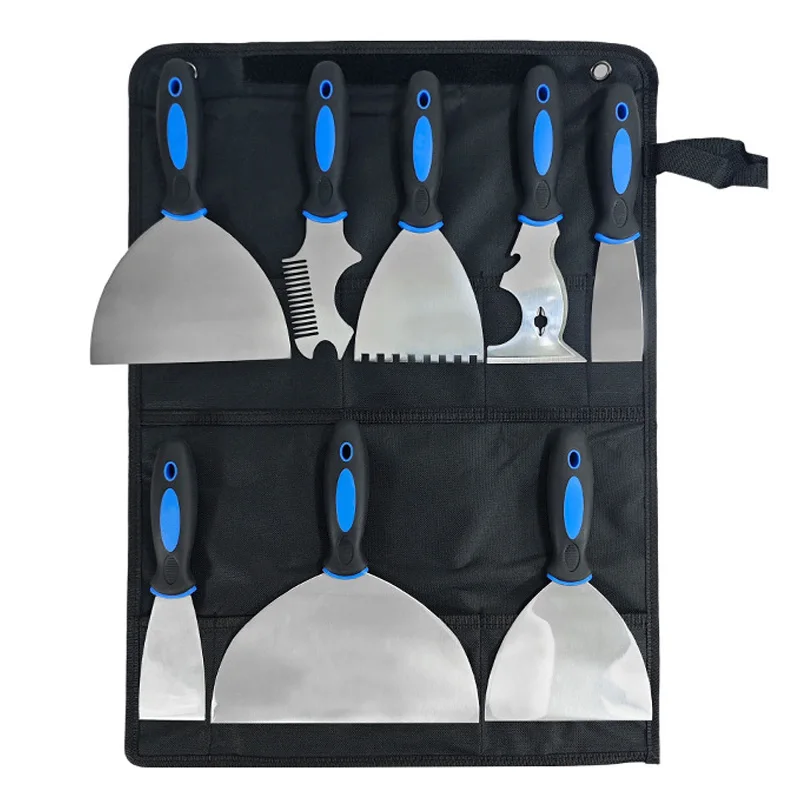 8pcs Stainless Steel Putty Scraper for Home Construction Decoration Wall Painting Tool Set
8pcs Stainless Steel Putty Scraper for Home Construction Decoration Wall Painting Tool Set