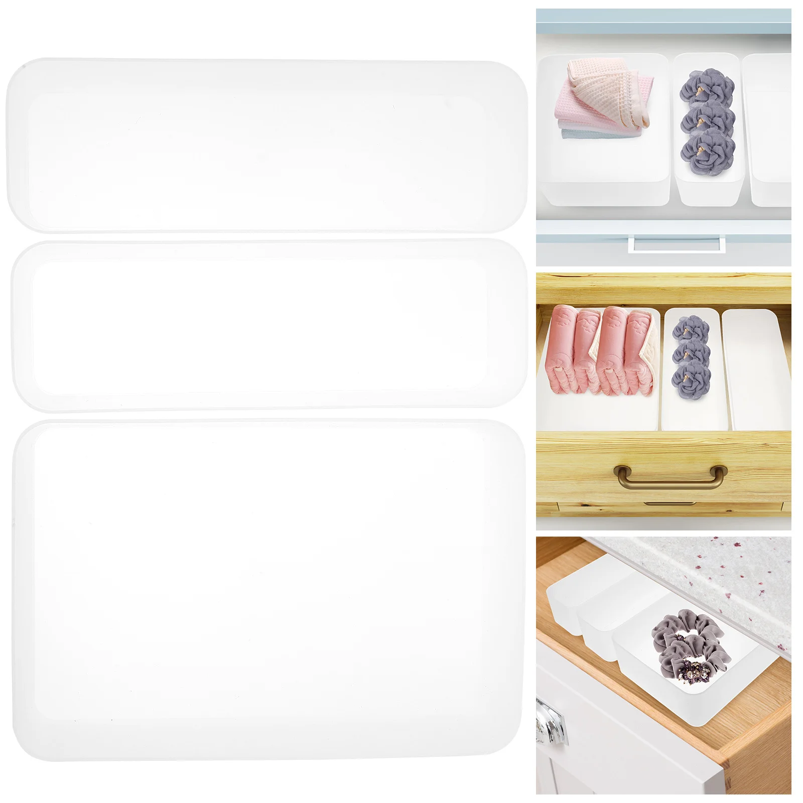 1 Set Plastic Drawer Organizer Tray For Makeup Jewelry Office Supplies Storage Bin Home Desktop Bathroom Countertop Divider
1 Set Plastic Drawer Organizer Tray For Makeup Jewelry Office Supplies Storage Bin Home Desktop Bathroom Countertop Divider