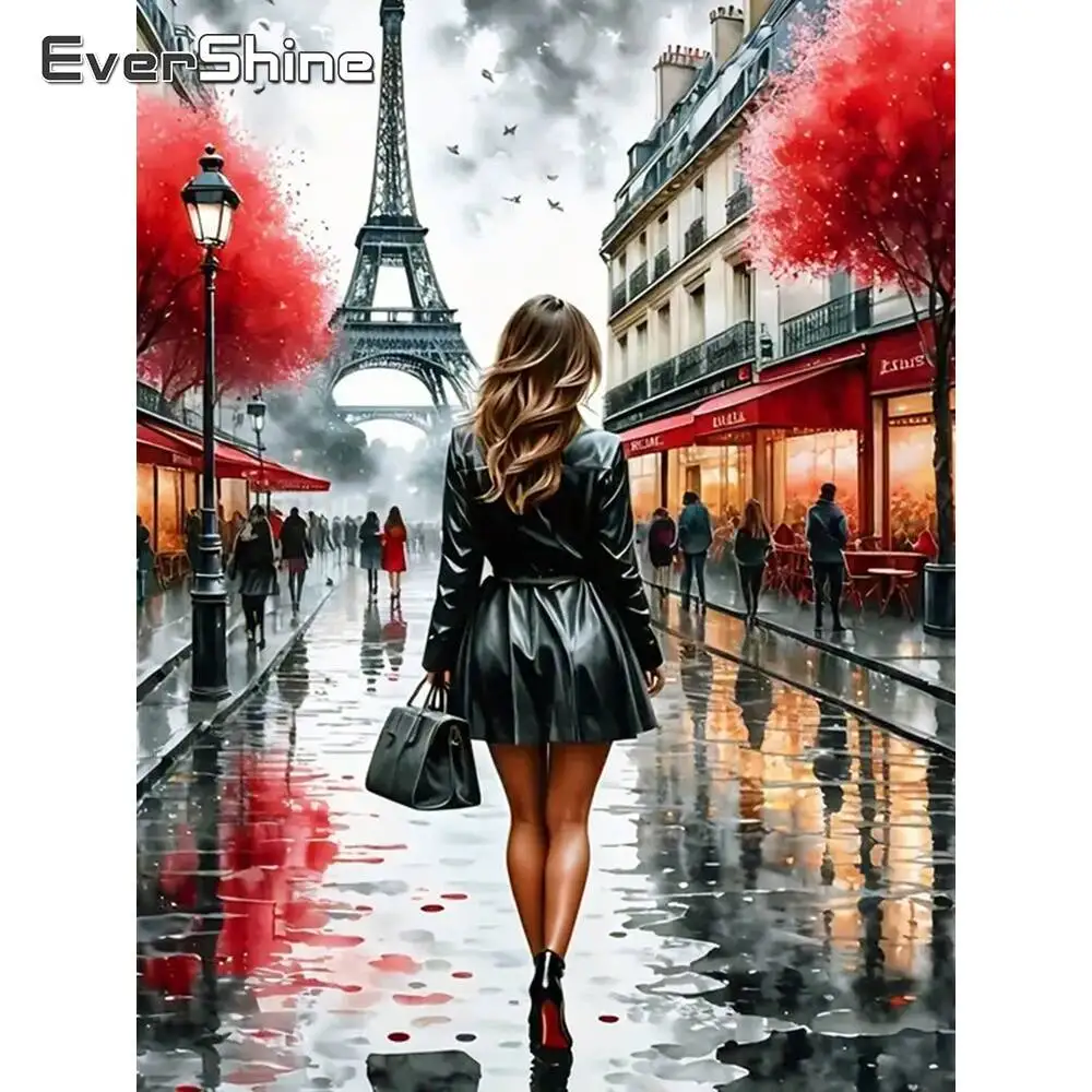 Evershine DIY Diamond Painting Woman Portrait Picture Full Square Diamond Embroidery Tower Mosaic Street Rhinestones Handicraft
Evershine DIY Diamond Painting Woman Portrait Picture Full Square Diamond Embroidery Tower Mosaic Street Rhinestones Handicraft