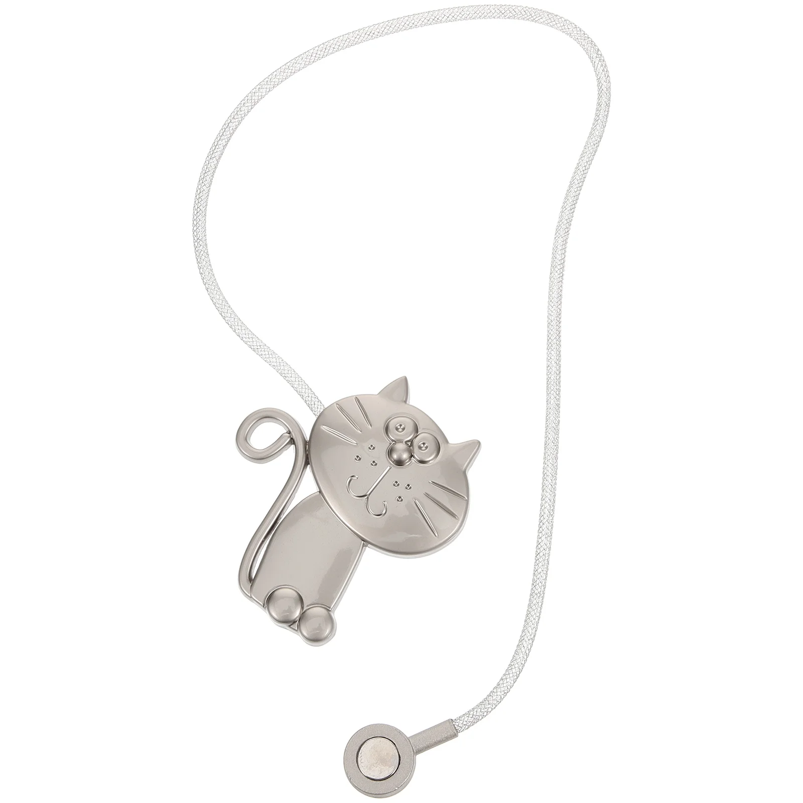 Cat Curtain Magnetic Buckle Ties No Punching Backs for Curtains Metal Tiebacks Accessory Drapes Decor
Cat Curtain Magnetic Buckle Ties No Punching Backs for Curtains Metal Tiebacks Accessory Drapes Decor