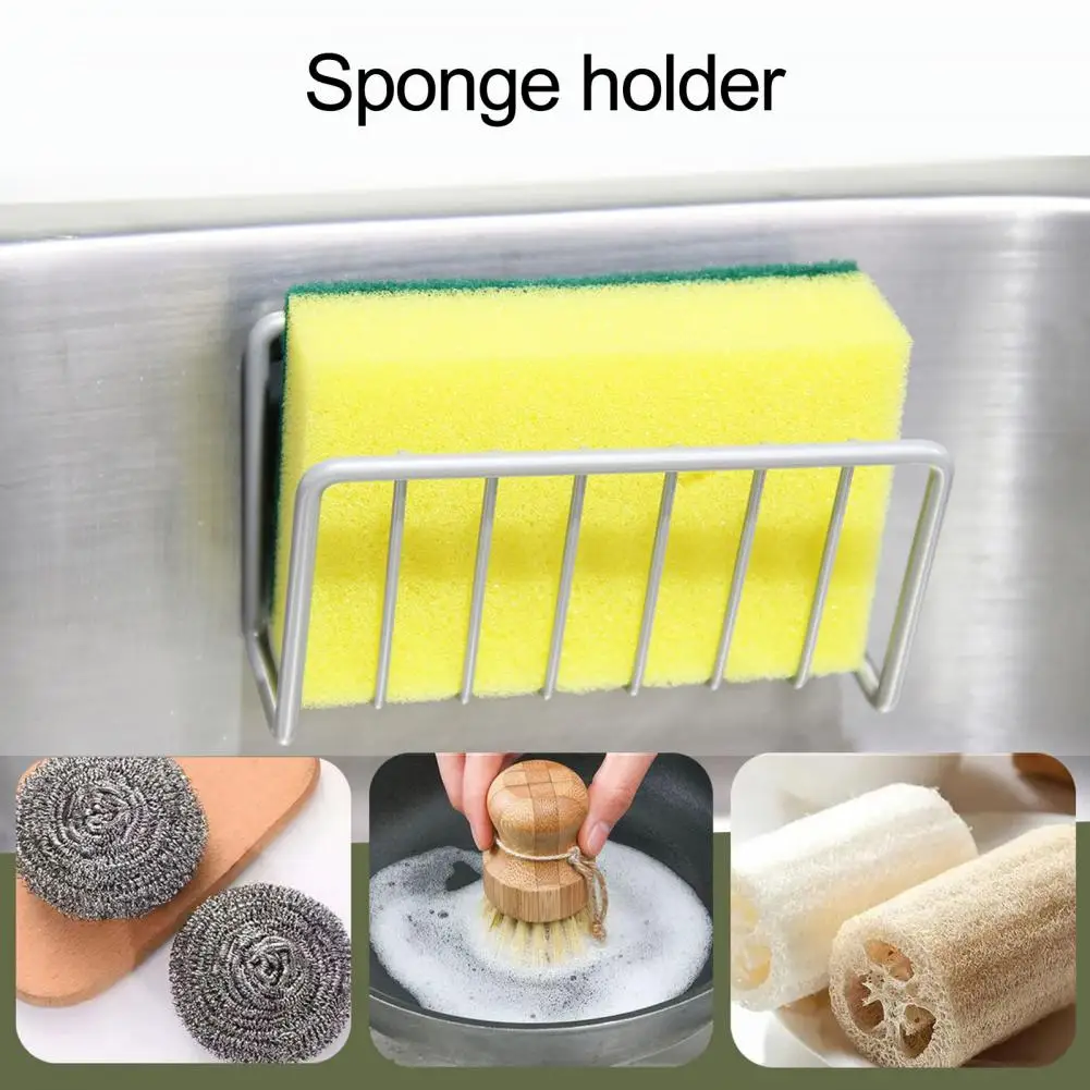 Compact Sponge Holder for Sink Sponge Holder with Excellent Load-bearing Capacity Secure Compact Kitchen Sink Sponge Holders
Compact Sponge Holder for Sink Sponge Holder with Excellent Load-bearing Capacity Secure Compact Kitchen Sink Sponge Holders