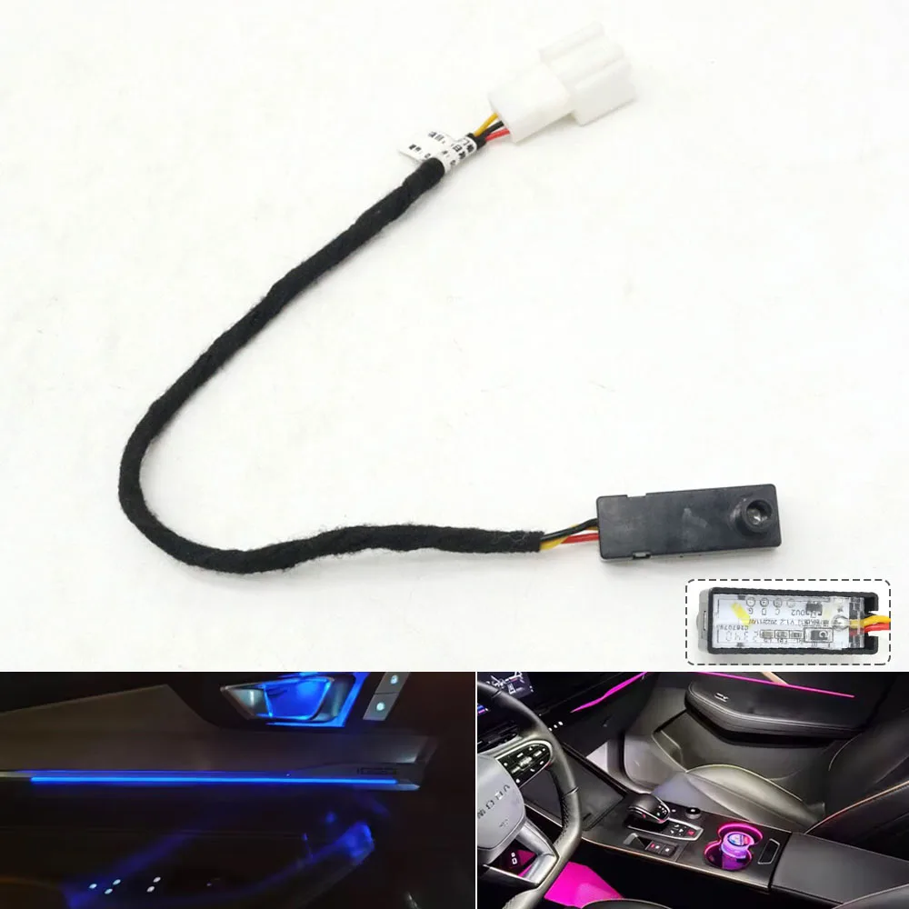 64 Color Door Panel Backlight Interior Ambient Lighting Modified Atmosphere Light LED Lamp Head For Chery Tiggo 7pro 8pro Max
64 Color Door Panel Backlight Interior Ambient Lighting Modified Atmosphere Light LED Lamp Head For Chery Tiggo 7pro 8pro Max