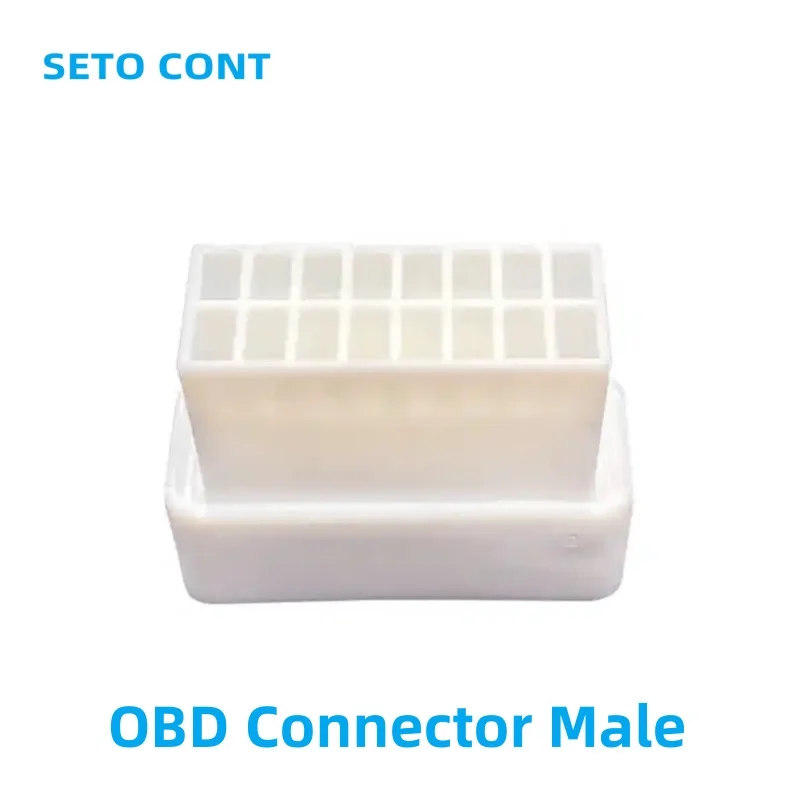 SETO CONT 12/24V Universal J1962 White 16 Pin OBD Connector Male Interface OBDII Adapter No Terminals for Car Diagnosis Device 
SETO CONT 12/24V Universal J1962 White 16 Pin OBD Connector Male Interface OBDII Adapter No Terminals for Car Diagnosis Device