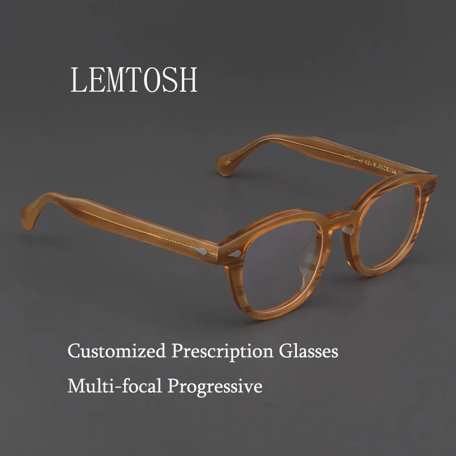 Customize Prescription Multi-focal Progressive Glasses Men Frame Johnny Depp Lemtosh Photochromic Round Eyeglasses
Customize Prescription Multi-focal Progressive Glasses Men Frame Johnny Depp Lemtosh Photochromic Round Eyeglasses