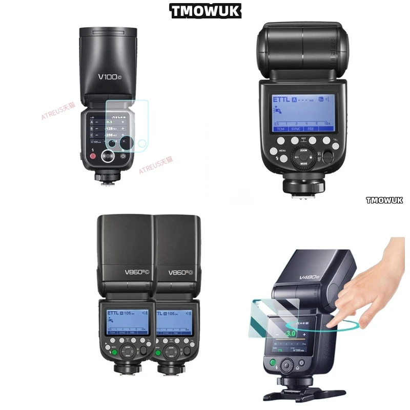 For Godox X3 V100 V1 Pro AD600BM V860 III V850 III TT685 II V480 - Quality - Assured Tempered Glass Cover Film
For Godox X3 V100 V1 Pro AD600BM V860 III V850 III TT685 II V480 - Quality - Assured Tempered Glass Cover Film