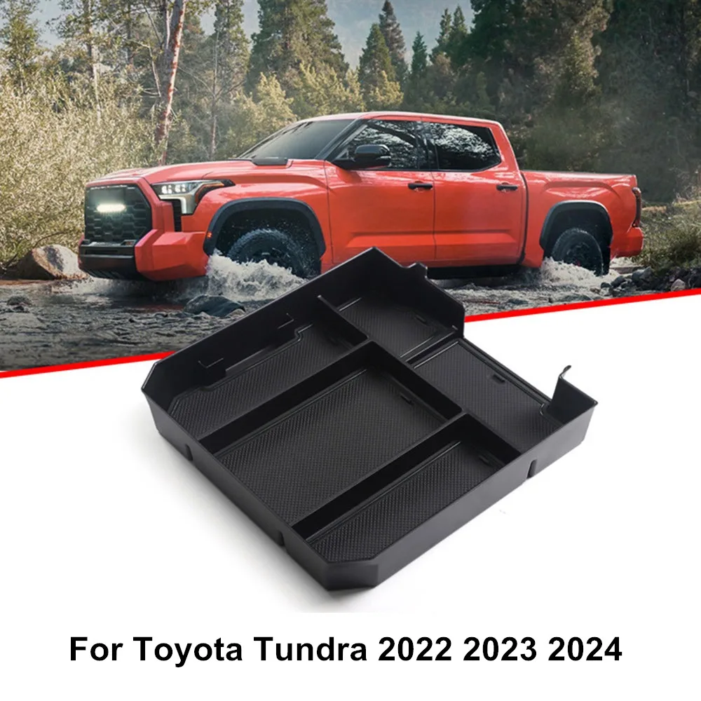For Toyota Tundra 2022-2024 & Sequoia 2023-2024 Center Console Armrest Storage Box Coin Organizer Tray Holder Car Accessories
For Toyota Tundra 2022-2024 & Sequoia 2023-2024 Center Console Armrest Storage Box Coin Organizer Tray Holder Car Accessories
