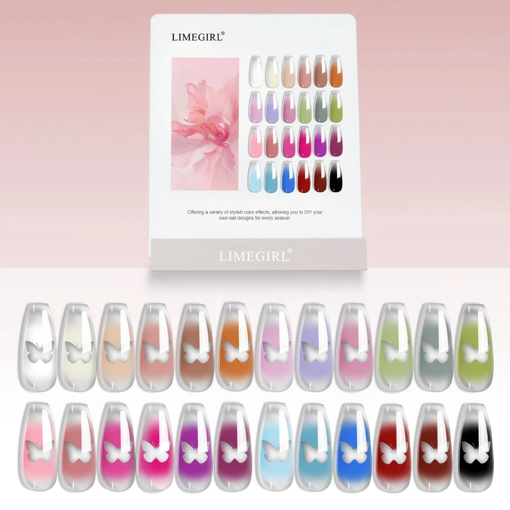 Mini 4IN1 Pat Ombre Gel Nail Polish French Nail Manicure Solid Easy Gradient Painting Gel Varnishes 24colors Paint Art Gel
Mini 4IN1 Pat Ombre Gel Nail Polish French Nail Manicure Solid Easy Gradient Painting Gel Varnishes 24colors Paint Art Gel