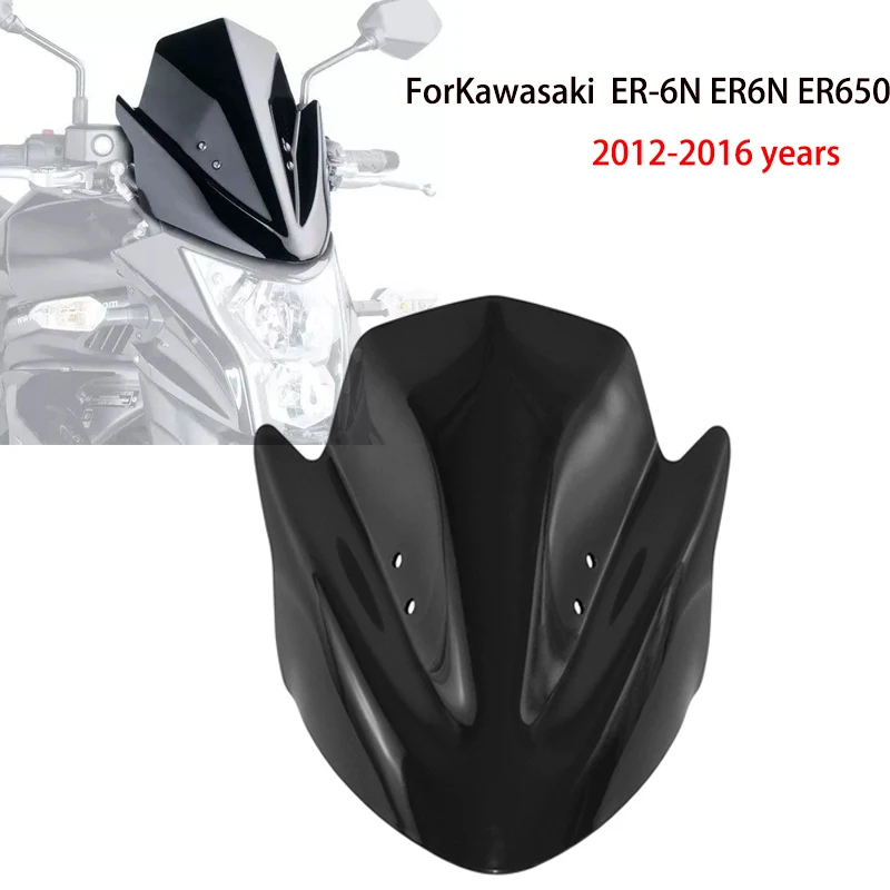 Motorcycle Accessories Front Windshield With Increased Height Windshield Panel For Kawasaki ER-6N ER6N ER650 2012-2016 years
Motorcycle Accessories Front Windshield With Increased Height Windshield Panel For Kawasaki ER-6N ER6N ER650 2012-2016 years