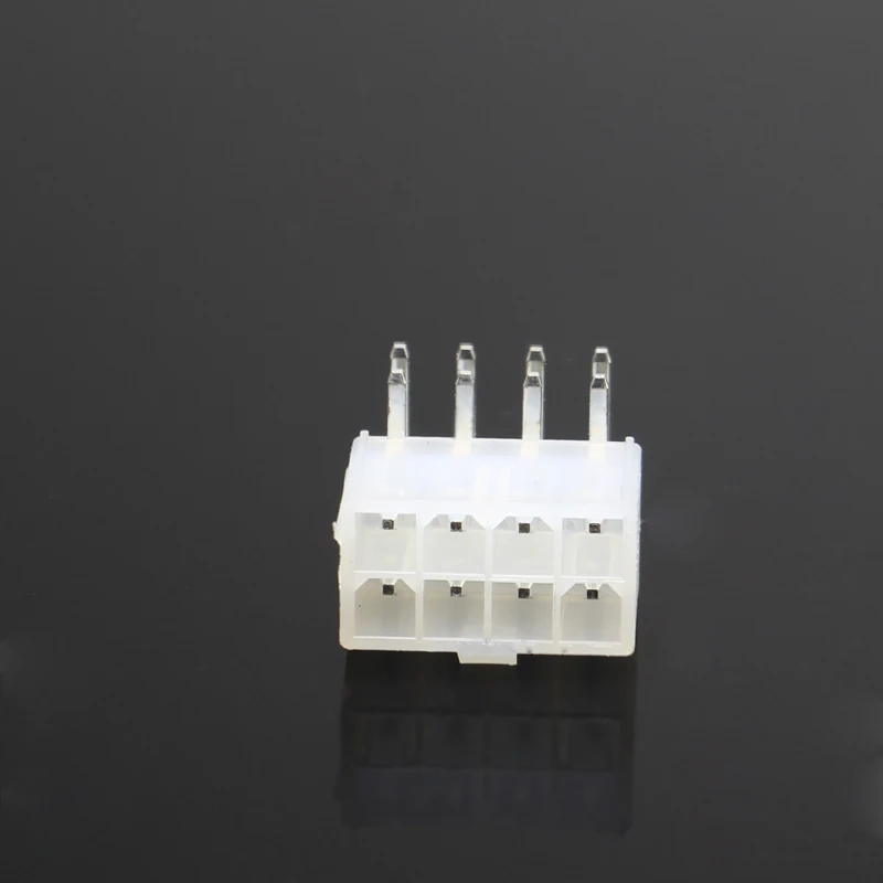 8p PC 5557 4.2mm circuit board connector Mini-Fit Jr. Header, Dual Row, Right-Angle 39301080 PCB Lock
8p PC 5557 4.2mm circuit board connector Mini-Fit Jr. Header, Dual Row, Right-Angle 39301080 PCB Lock