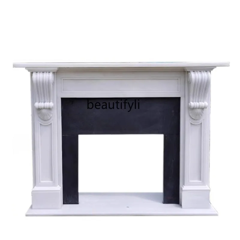 Marble stone fireplace European modern simple entrance ornament stone carving fireplace decorative cabinet
Marble stone fireplace European modern simple entrance ornament stone carving fireplace decorative cabinet