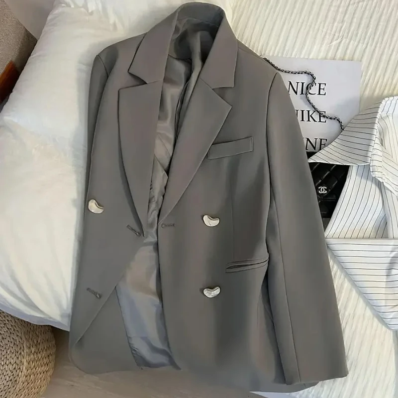 High Quality Women's Overcoat Blazers Long Sleeve Outerwear Korean Popular Clothes Reviews Many Female Trench Coats and Jackets
High Quality Women's Overcoat Blazers Long Sleeve Outerwear Korean Popular Clothes Reviews Many Female Trench Coats and Jackets