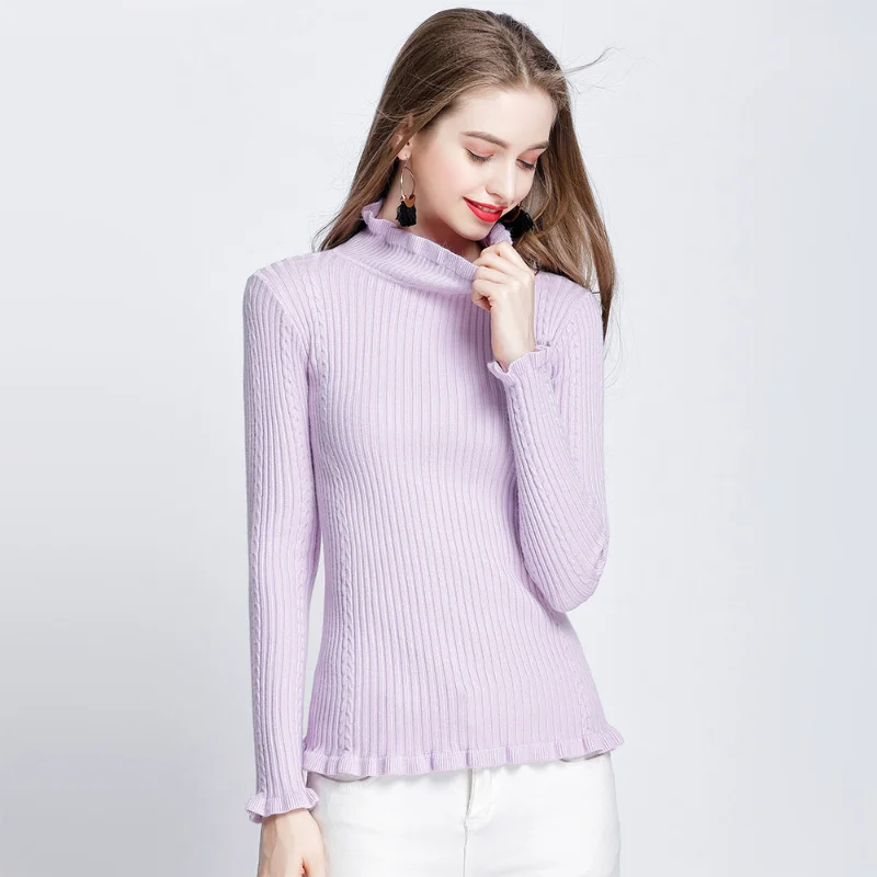 MRMT 2024 Brand New Women's Sweater Sweater With Half-High Collar And Agaric Lace Slim And Thick Bottoming Shirt Lady Tops
MRMT 2024 Brand New Women's Sweater Sweater With Half-High Collar And Agaric Lace Slim And Thick Bottoming Shirt Lady Tops