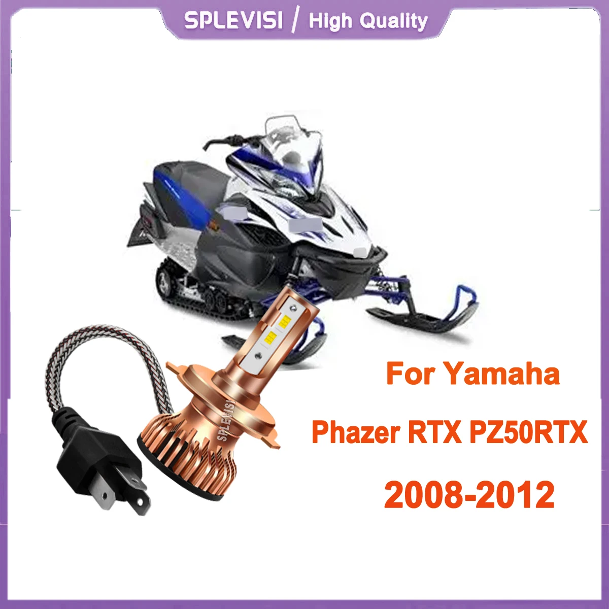 H4 HB2 LED Headlight High/Low Beam -No Struggling Clearer Visio at Night For Yamaha Phazer RTX PZ50RTX 2008 2009 2010 2011 2012
H4 HB2 LED Headlight High/Low Beam -No Struggling Clearer Visio at Night For Yamaha Phazer RTX PZ50RTX 2008 2009 2010 2011 2012