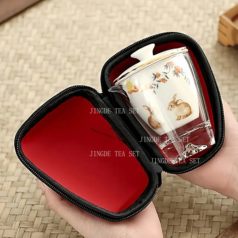 Ceramic Travel Tea Set Portable Kuaike Cup Outdoor Exclusive Kungfu Teapot Drinking Utensils Chinese Style Teacup Teaware Sets
Ceramic Travel Tea Set Portable Kuaike Cup Outdoor Exclusive Kungfu Teapot Drinking Utensils Chinese Style Teacup Teaware Sets