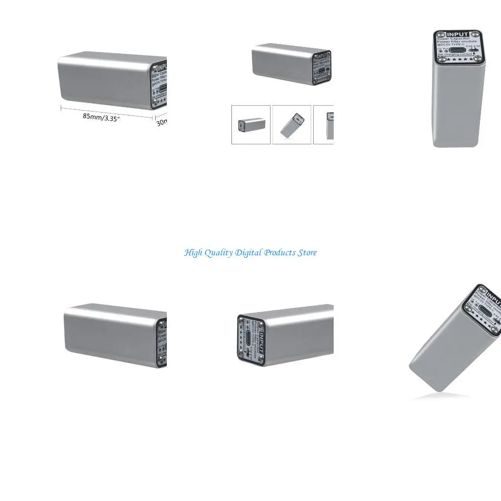 U2JE DC5V Super Capacitor Power Filter TypeC Input Output For RPi HiFi Small Power Filtering Stable Power Supply
U2JE DC5V Super Capacitor Power Filter TypeC Input Output For RPi HiFi Small Power Filtering Stable Power Supply