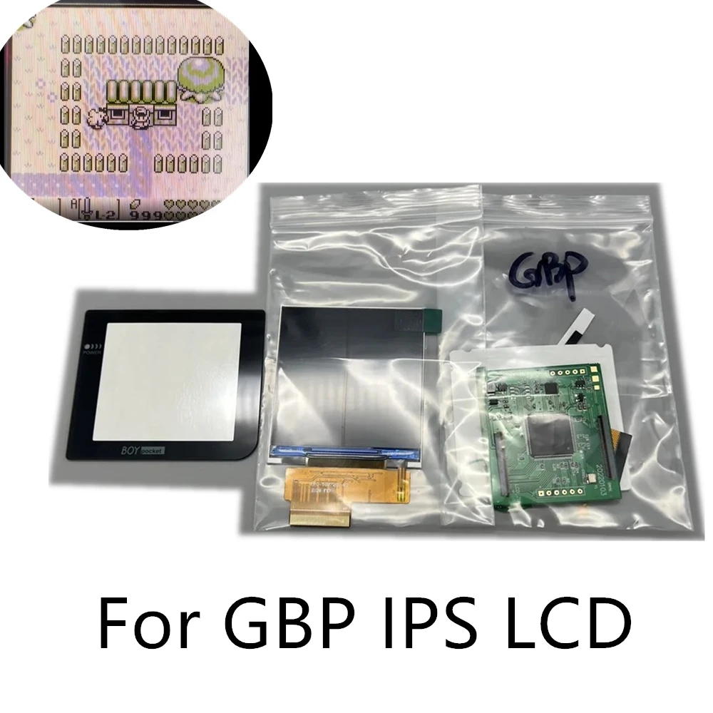 Новый IPS LCD-экран для Game Boy Pocket (GBP), 2.6 дюйма, оригинальный размер, высокая яркость, простая установка
Новый IPS LCD-экран для Game Boy Pocket (GBP), 2.6 дюйма, оригинальный размер, высокая яркость, простая установка