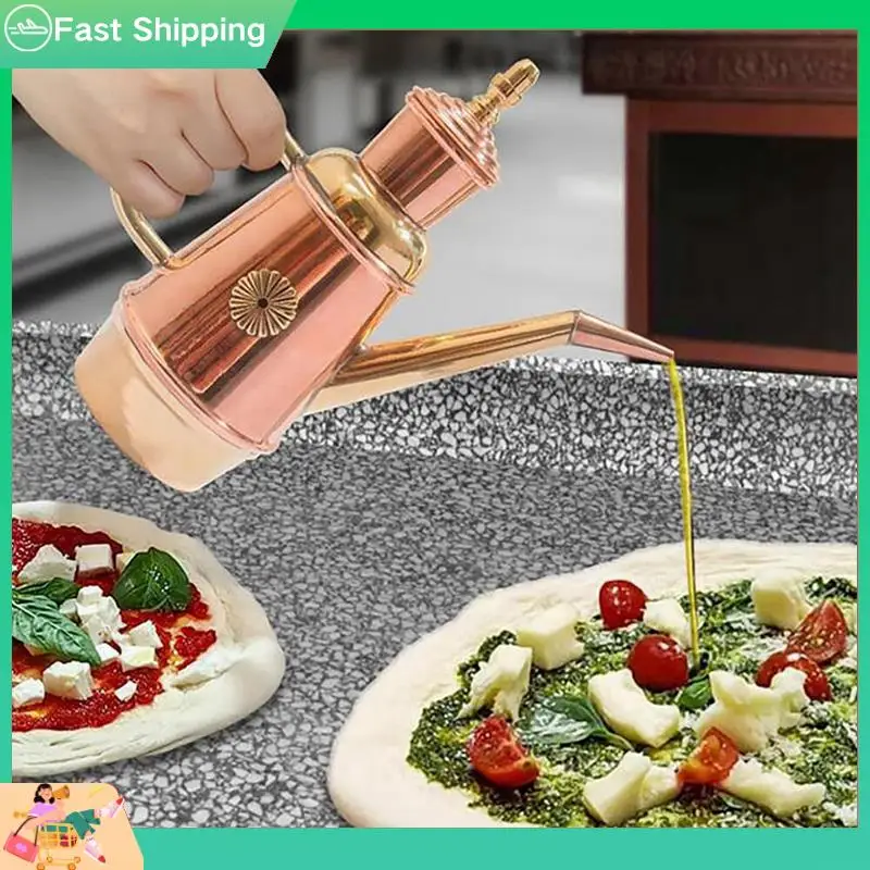Olive Oil Dispenser Bottle, Handmade Copper Oil Pot For Kitchen Restaurant Pizza Shop-Tvdae
Olive Oil Dispenser Bottle, Handmade Copper Oil Pot For Kitchen Restaurant Pizza Shop-Tvdae