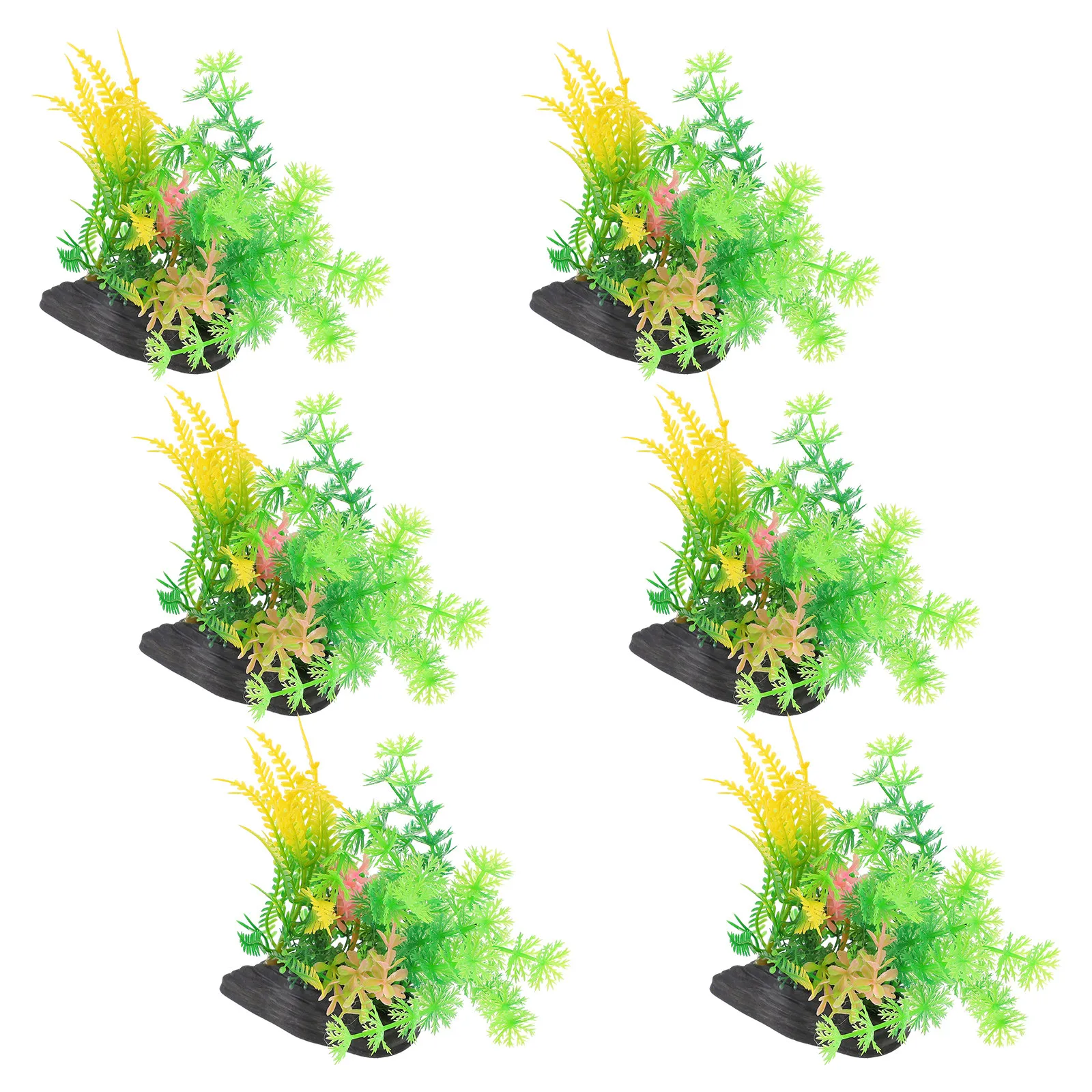 6 шт. искусственных растений для аквариума, реалистичные пластиковые декорации для аквариумов, маленькие и большие аксессуары для аквариумов, товары для животных
6 шт. искусственных растений для аквариума, реалистичные пластиковые декорации для аквариумов, маленькие и большие аксессуары для аквариумов, товары для животных