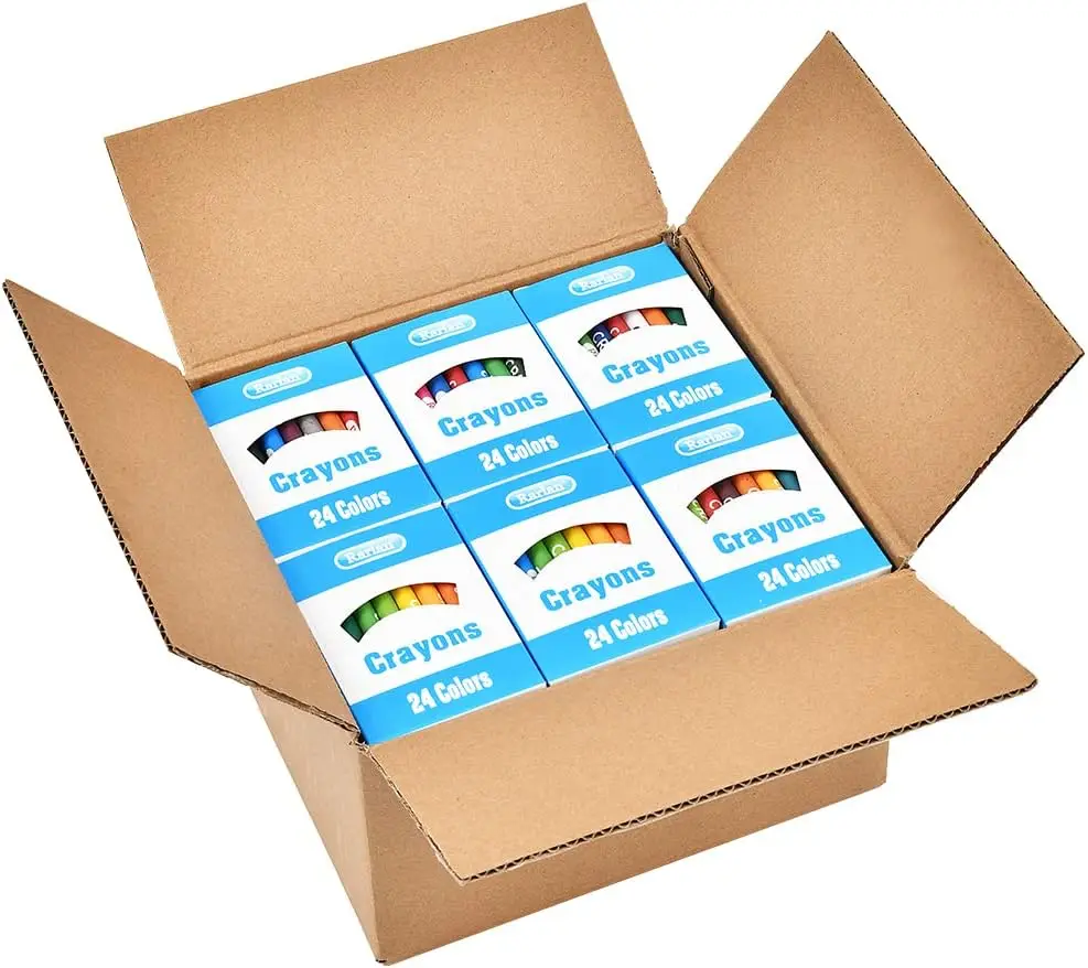 720 Bulk Crayons for Kids, 30 Packs of 24 Assorted Colors, Non-Toxic Classroom Supplies
720 Bulk Crayons for Kids, 30 Packs of 24 Assorted Colors, Non-Toxic Classroom Supplies