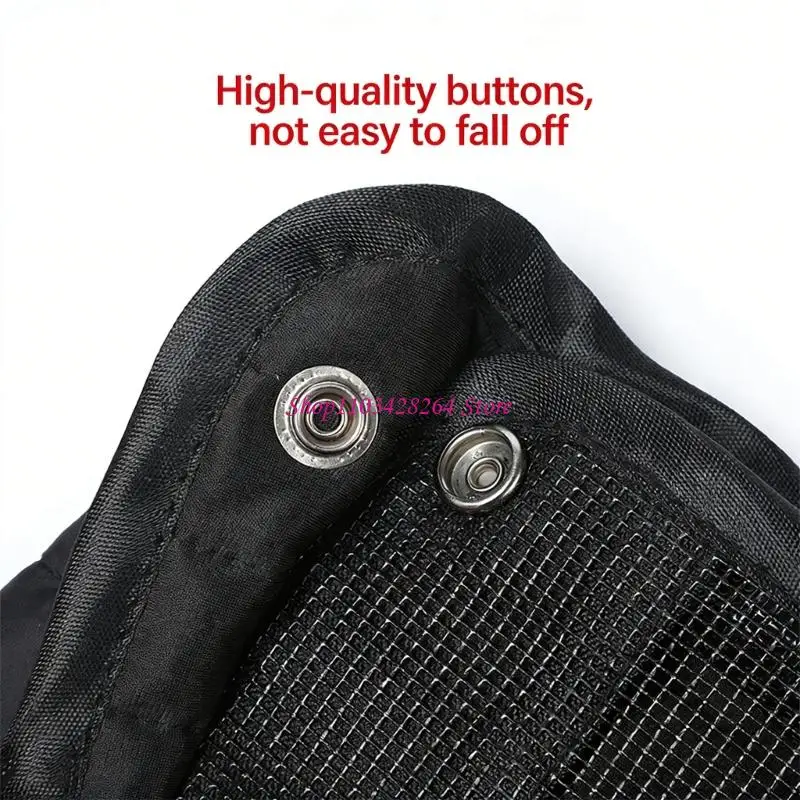 Hand Muffs Gloves Ventilated Mesh Design For Secure Handling In Most Season
Hand Muffs Gloves Ventilated Mesh Design For Secure Handling In Most Season