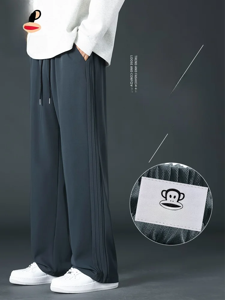 Мужские спортивные брюки Paul Frank свободного прямого кроя, комфортные повседневные брюки с эффектом драпировки, модные молодежные брюки для осени
Мужские спортивные брюки Paul Frank свободного прямого кроя, комфортные повседневные брюки с эффектом драпировки, модные молодежные брюки для осени